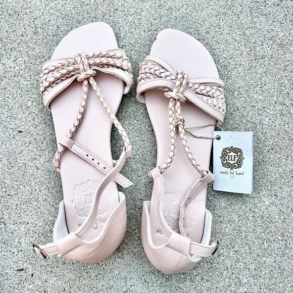 NWT Elf Braided Leather Sandals Size 11.5 - Picture 6 of 6